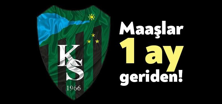 Yeşil siyahlı temsilcimiz Kocaelispor’da corona virüsünden hemen önce ekonomik sıkıntılar