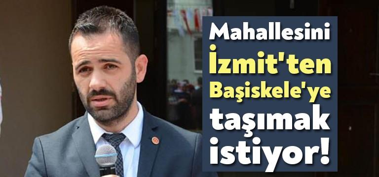 İzmit Sanayi Mahallesi Muhtarı İsmail Moğultay, sosyal medya hesabından yaptığı