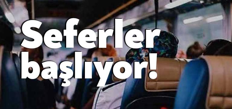 Corona virüs salgınına karşı alınan tedbirler gevşetilmeye başlanırken, 4 otobüs