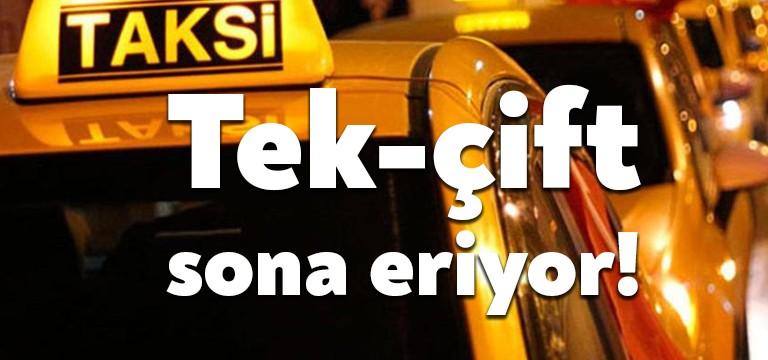 Cumhurbaşkanı Recep Tayyip Erdoğan taksilerde çift plaka uygulamasıyla ilgili konuştu.