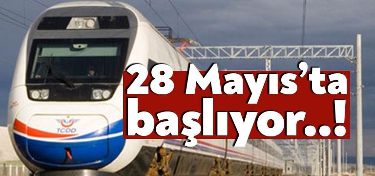 Ulaştırma ve Altyapı Bakanı Adil Karaismailoğlu, 28 Mayıs’ta yüksek hızlı