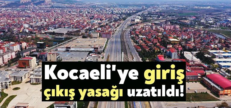 İçişleri Bakanlığından, 31 ile yönelik giriş/çıkış kısıtlamasının, yarın kabine toplantısında