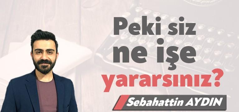 Bağımsız Kocaeli Gazetesi Yazı İşleri Müdürü Sebahattin Aydın'ın gündeme dair