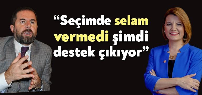 AKP İzmit İlçe Başkan Yardımcısı Murat Ergelen, CHP'li Selman Yıldırım'la