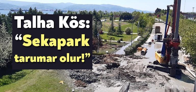 Sekapark‘ın mimarı Talha Kös, sosyal medya hesabından geçtiğimiz günlerde Sekapark’ta