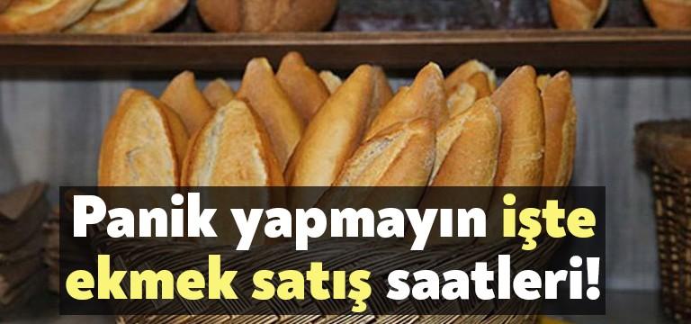 Kocaeli Fırıncılar Odası, yaptığı bilgi paylaşımında bugünden başlayarak 4 Mayıs