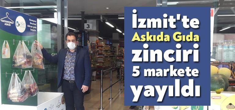 İzmit Belediyesi’nin koronavirüs ile mücadelede ihtiyaç sahiplerine yönelik olarak başlattığı
