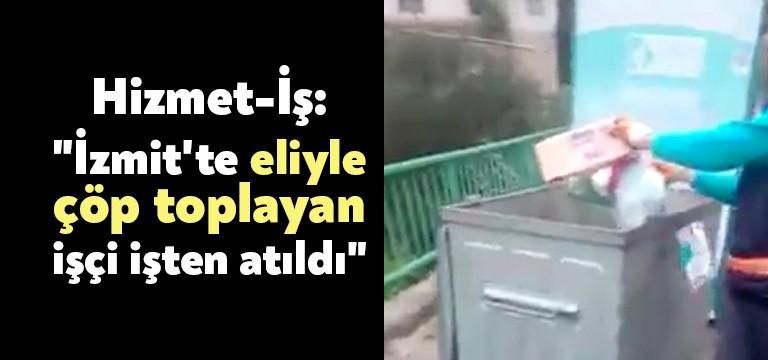 İzmit Belediyesi Temizlik İşleri’nde çalışan bir işçinin iş akdini feshetti.