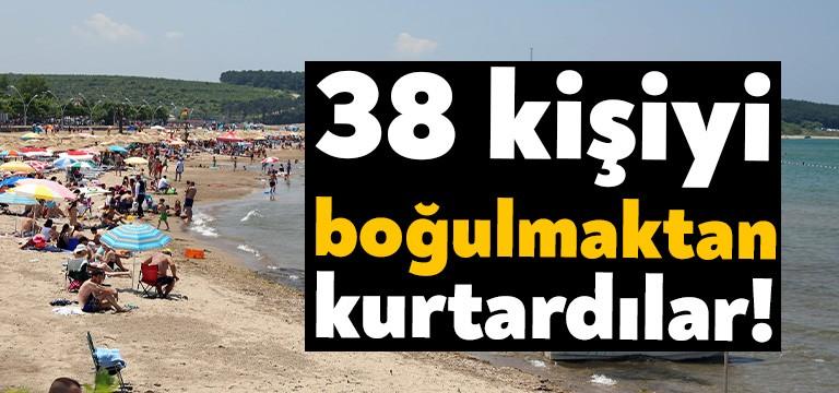 15 Haziran’da başlayan yaz sezonuyla Kocaeli sahillerinde boğulma riskiyle karşılaşan