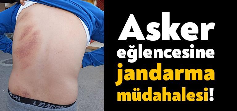 Kandıra, Kerpe sahilinde piknik tarzında asker eğlencesi yapan vatandaşlar jandarmalar