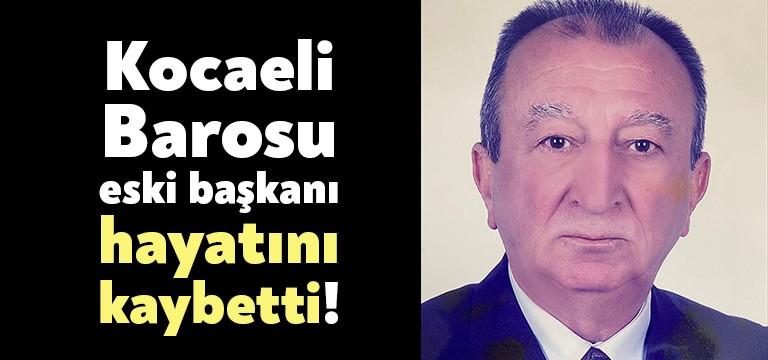 Kocaeli Barosu’nda 1988-1990 yılları arasında başkanlık yapan Avukat Vedat Hazar