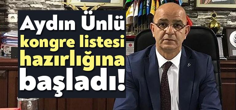 8 yıldır MHP Kocaeli İl Başkanlığı görevini sürdüren Aydın Ünlü’nün