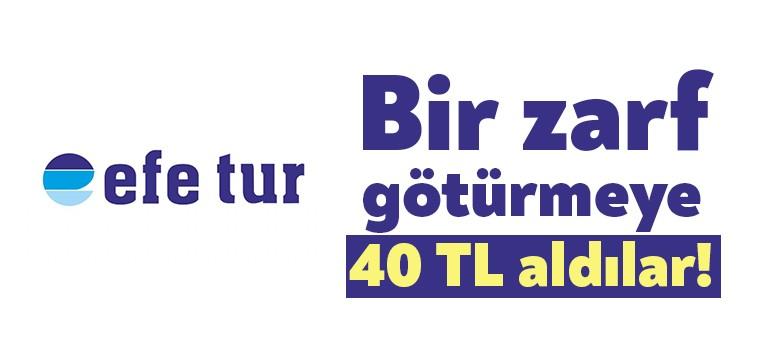 Efe Tur’la Ankara‘ya zarf gönderen bir vatandaş, kendisinden bu zarf