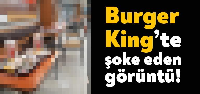 Kocaeli’nin Gebze ilçesinde yer alan ünlü market zinciri Burger King’te