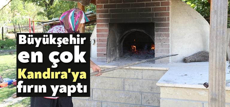 Kocaeli Büyükşehir Belediyesi “Köylere Fırın” projesi kapsamında, ihtiyacı bulunan ve