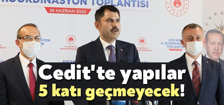 Çevre ve Şehircilik Bakanı Murat Kurum, Kocaeli‘deki toplantısının ardından önemli