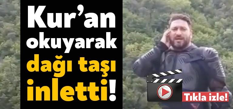 Kocaeli’nin Başiskele ilçesinde İbrahim Demirhan isimli bir vatandaş Samanlı Dağları’na