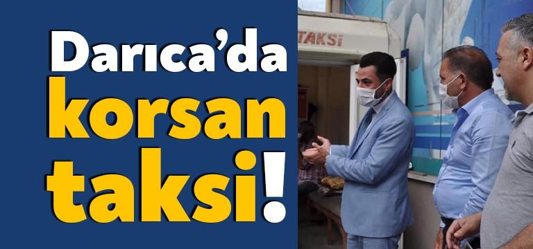 CHP Darıca Belediye Meclis Üyesi Özkan Sarıtoprak Darıcalı taksici esnafının