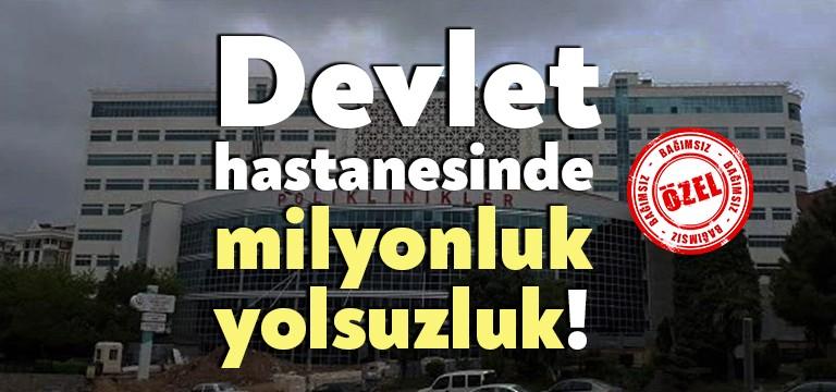 Kocaeli’nin Gebze ilçesinde yer alan Fatih Devlet Hastanesi’nde şaşkınlık yaratan