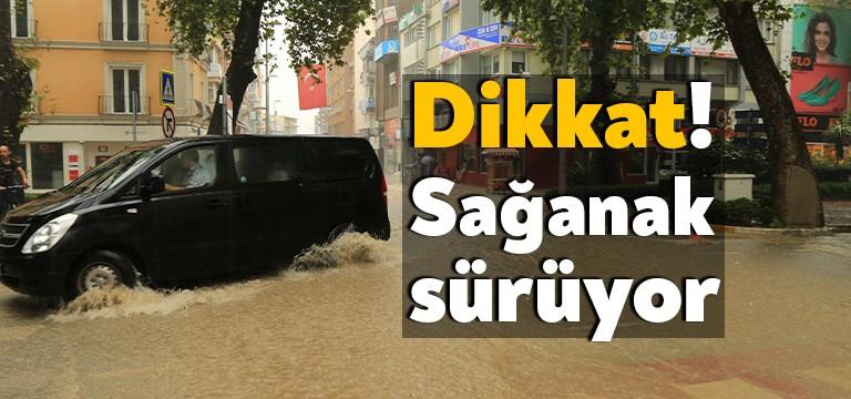 Son birkaç gündür yoğun sağanak yağış etkisi altında olan kentimizde