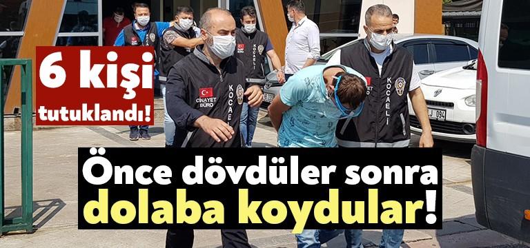 Başiskele ilçesinde bir şahısın borcundan dolayı alıkonulduğu ihbarı üzerine harekete