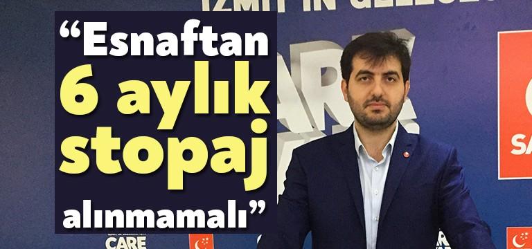 Saadet Partisi İzmit İlçe Başkanı Samet Gürsoy gündeme dair yazılı