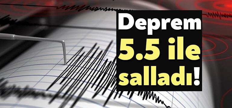 AFAD’ın geçtiği son dakika bilgilerine göre, saat 10.21’de merkez üssü