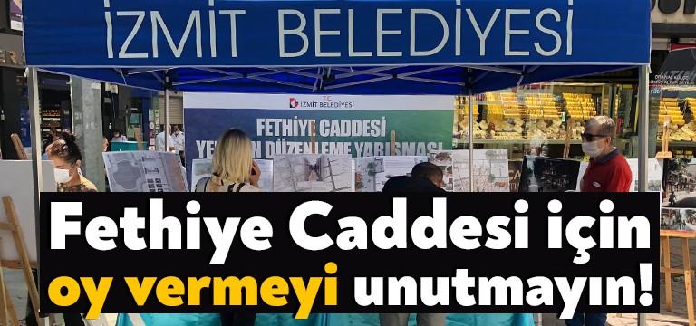 İzmit Belediyesi tarafından gerçekleştirilen Fethiye Caddesi’ni Yeniden Düzenleme Yarışması’nın sonuçları açıklandı. İzmit
