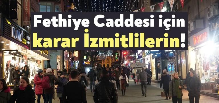 İzmit Belediyesi tarafından gerçekleştirilen Fethiye Caddesi’ni Yeniden Düzenleme Yarışması’nın sonuçları