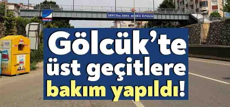 Gölcük Belediyesi Makine Bakım ve İkmal Amirliği’ne bağlı ekipler tarafından
