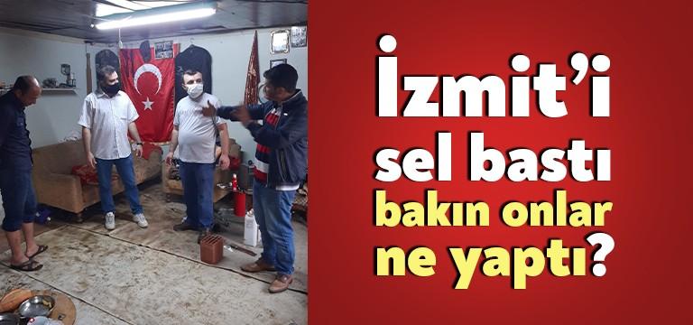 İzmit’te özellikle dün ve önceki gün yaşanan aşırı yağışlarla birlikte