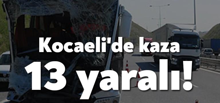 Kaza, öğle saatlerinde, Kuzey Marmara Otoyolu ile Osmangazi Köprüsü’nü birbirine