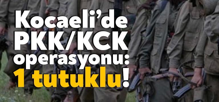 Kocaeli Emniyet Müdürlüğü ekipleri tarafından PKK/KCK terör örgütünün faaliyetlerinin deşifre