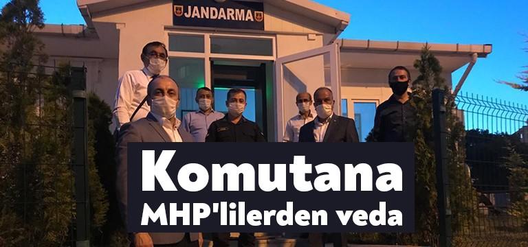 MHP İzmit İlçe Başkanı Ahmet Yalçınöz beraberinde İlçe Yönetisi Recep