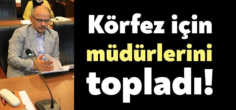 Körfez Belediye Başkanı Şener Söğüt, Belediye Başkan Yardımcıları ve birim