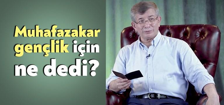 Gelecek Partisi Genel Başkanı Ahmet Davutoğlu, Onedio’nun Youtube kanalında sosyal