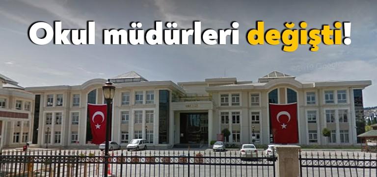 Kocaeli İl Milli Eğitim Müdürlüğü kent içerisindeki okul müdürü atamalarını