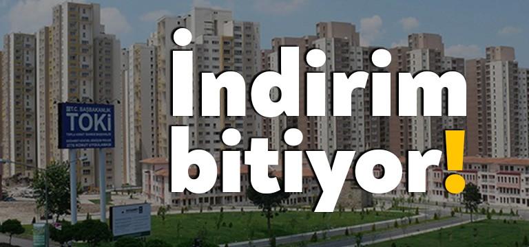 TOKİ’nin, borcunu ödeyip tapusuna sahip olmak isteyen konut ve iş