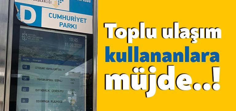 Kocaeli’de toplu taşımaya önem veren Kocaeli Büyükşehir Belediyesi, yolcu yoğunluğunu