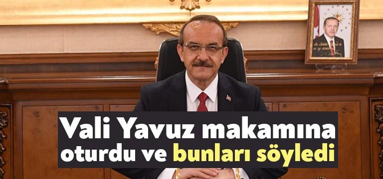 Kocaeli Valisi Seddar Yavuz, bugün resmi törenle görevine başladı. Kocaelilere