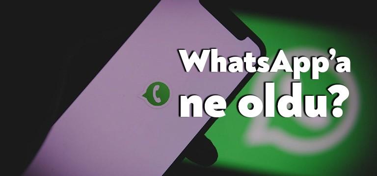 Popüler uygulamalar WhatsApp ve Instagram'a saat 20:25 sıralarında başlayan erişim