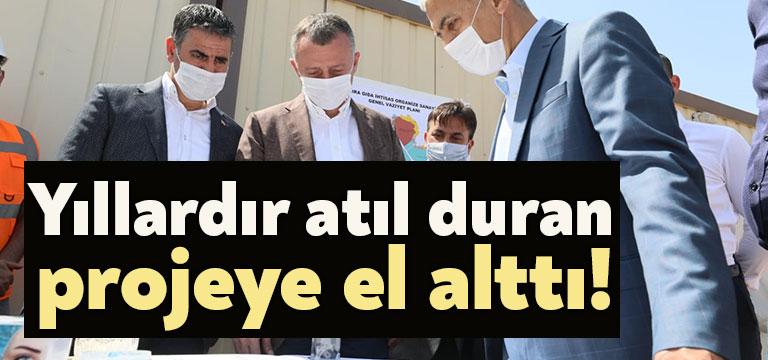 Kocaeli Büyükşehir Belediye Başkanı Tahir Büyükakın yıllardır atıl durumda bulunan