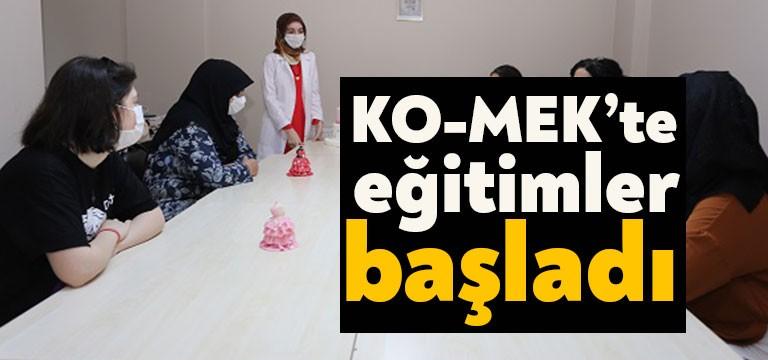 Pandemi sürecinde eğitime ara veren Kocaeli Büyükşehir Belediyesi Meslek ve