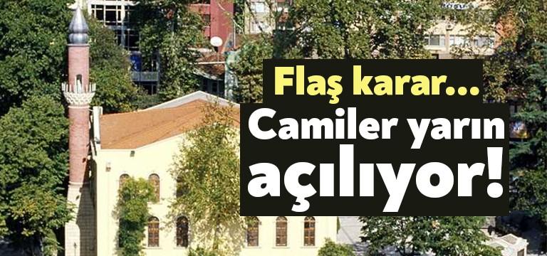 Prof. Dr. Ali Erbaş, sosyal medya hesabından camilerle ilgili alınan