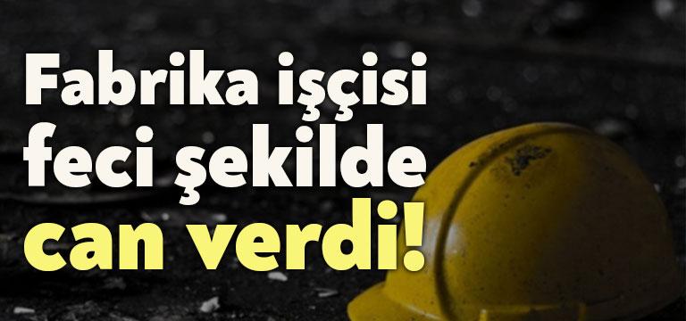 Kocaeli’nin Gebze ilçesinde bulunan Kastamonu Entegre fabrikasında bir işçi forklifin