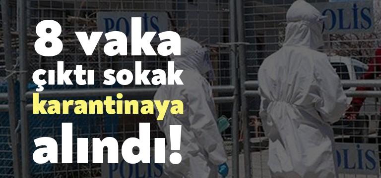 Gebze İnönü Mahallesi 1954 Sokak’ta 8 pozitif vaka tespit edildiği