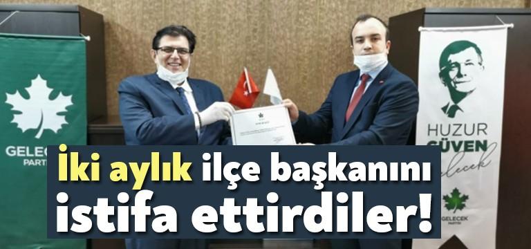 2 Nisan’da Gelecek Partisi İzmit İlçe Başkanı olarak atanan Alper