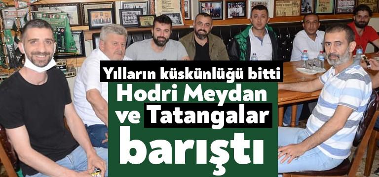 Kocaelispor ve Sakaryaspor taraftar grupları Hodri Meydan ve Tatangalar arasındaki
