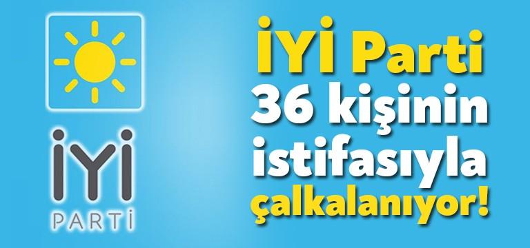 İYİ Parti Başiskele İlçe Teşkilatı’nda 36 kişinin istifa etmesi ile