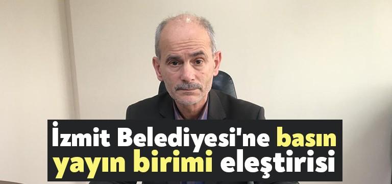 İzmit Belediyesi Basın Yayın Birimine son bir yılda bilinen 10